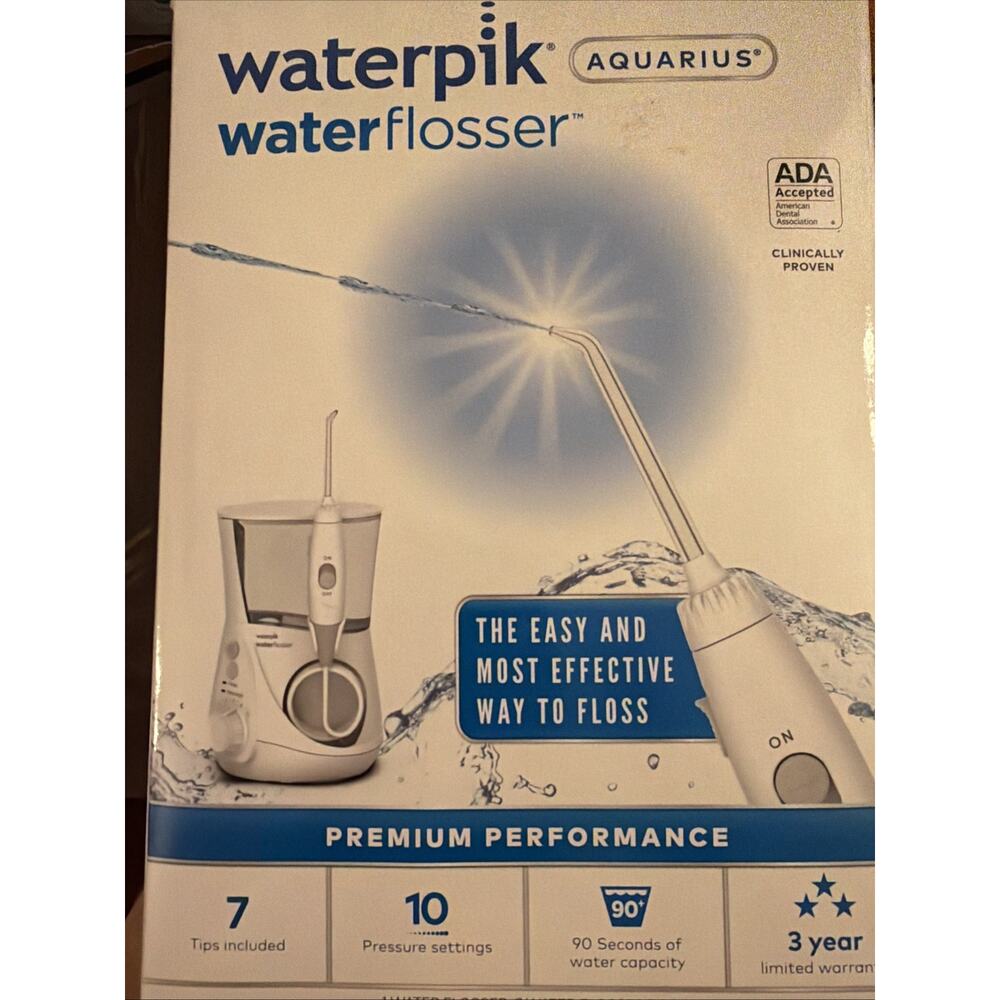 Waterpik Aquarius Water Flosser For Teeth Cleaning, Gums, Braces,